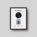 Framed 3D Trek Map With Picture