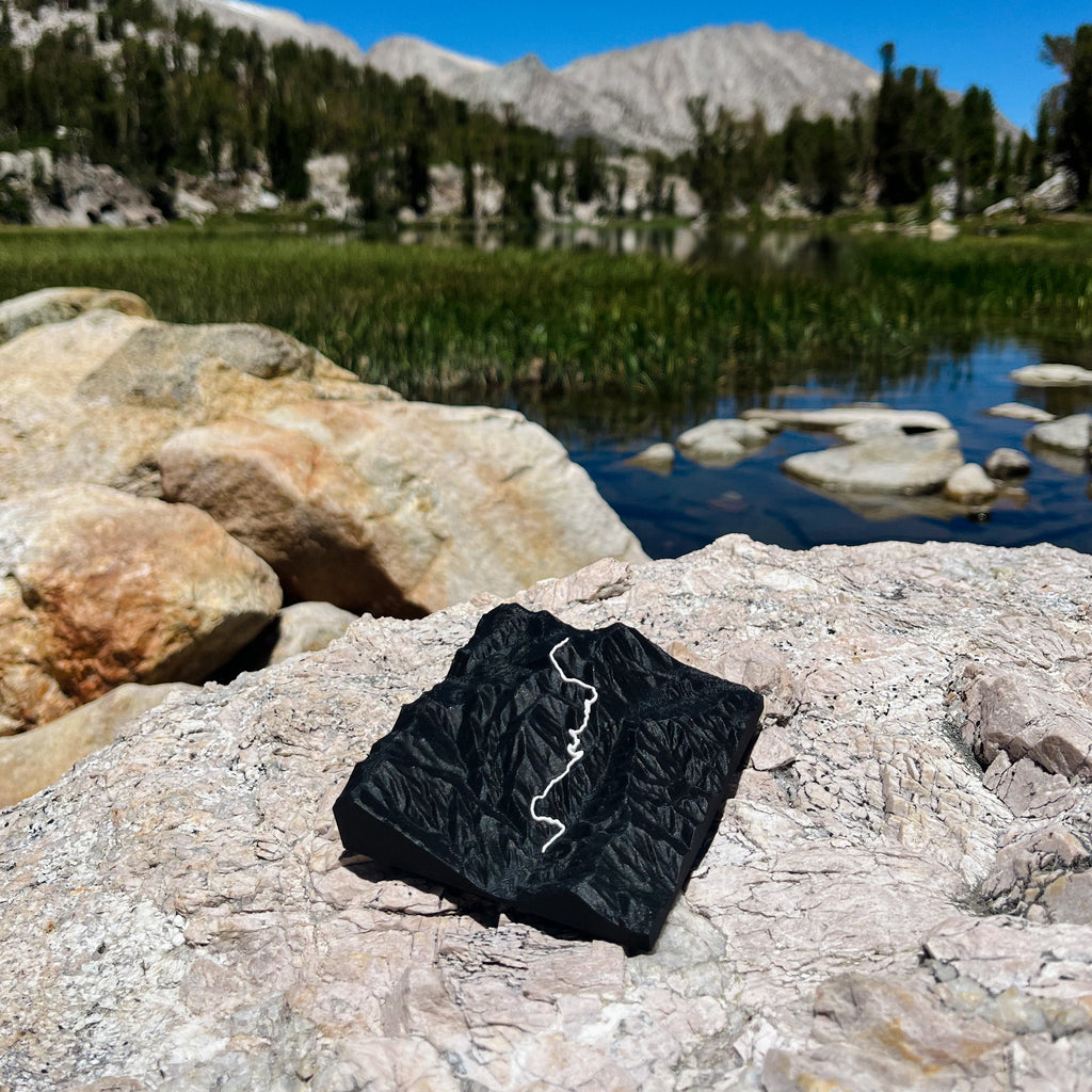Custom Square 3D Trek Map